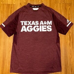 Adidas Maroon Texas A&M Aggies T-Shirt